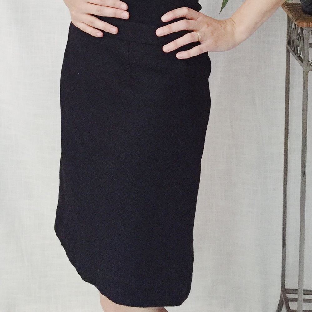 Theory Textured Pencil Skirt